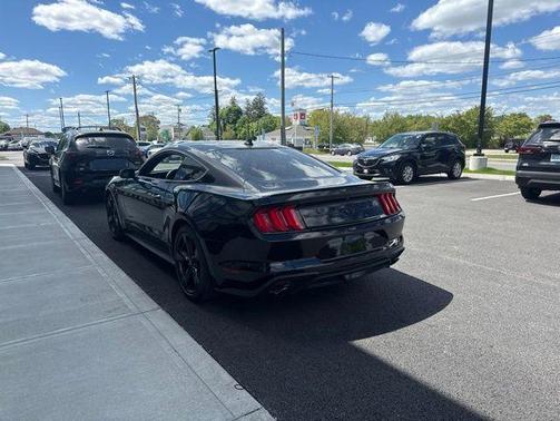 Shadow Black 2021 Ford Mustang EcoBoost Premium