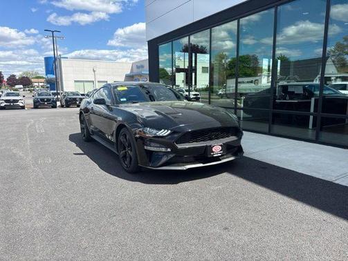 Shadow Black 2021 Ford Mustang EcoBoost Premium