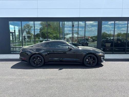 Shadow Black 2021 Ford Mustang EcoBoost Premium