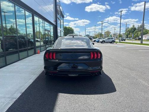 Shadow Black 2021 Ford Mustang EcoBoost Premium