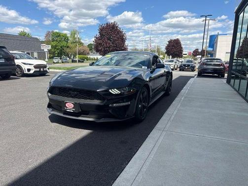 Shadow Black 2021 Ford Mustang EcoBoost Premium