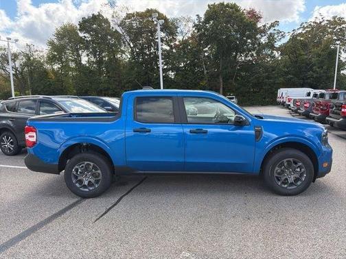 Blue 2025 Ford Maverick XLT