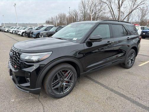Agate Black Metallic 2026 Ford Explorer ST