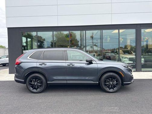 Gray 2024 Honda CR-V Hybrid Sport-L