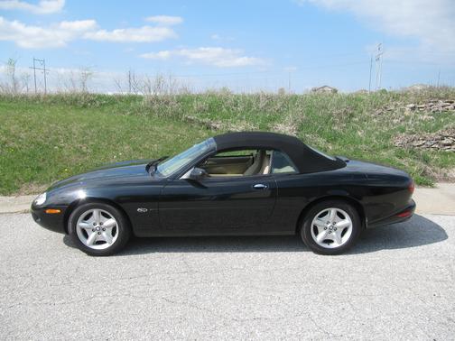 Black 1999 Jaguar XK8