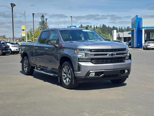Satin Steel Metallic 2021 Chevrolet Silverado 1500 RST
