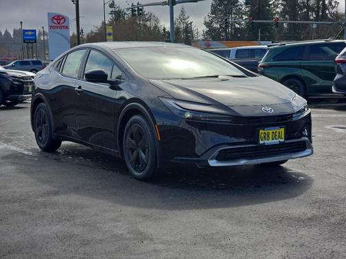 Midnight Black Metallic 2026 Toyota Prius Plug-In Hybrid SE
