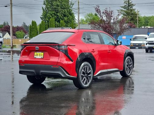 Supersonic Red 2026 Toyota bZ XLE Plus