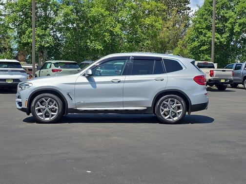 Glacier Silver Metallic 2021 BMW X3 xDrive30i