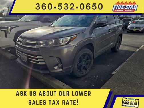 2018 Toyota Highlander Limited Platinum