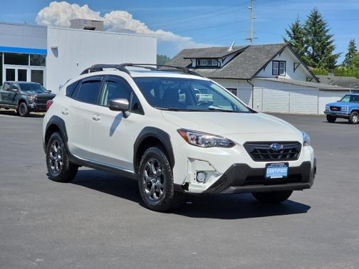 Crystal White Pearl 2023 Subaru Crosstrek Sport