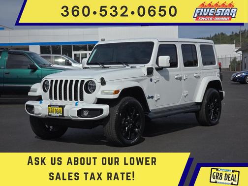 2021 Jeep Wrangler Unlimited 4xe Sahara High Altitude