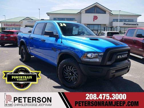 Hydro Blue Pearlcoat 2024 RAM 1500 Classic SLT