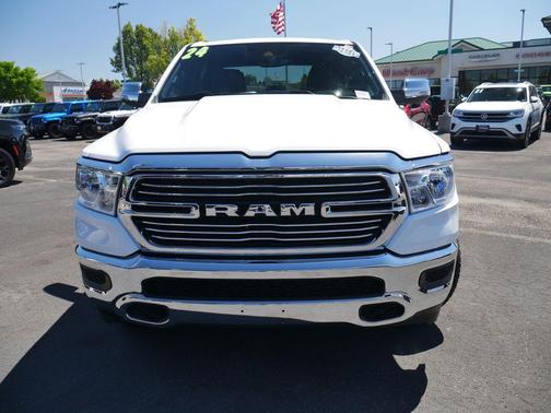 Bright White Clearcoat 2024 RAM 1500 Laramie