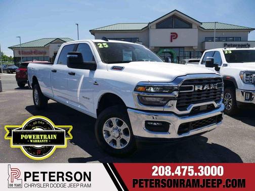 Bright White Clearcoat 2025 RAM 2500 Big Horn