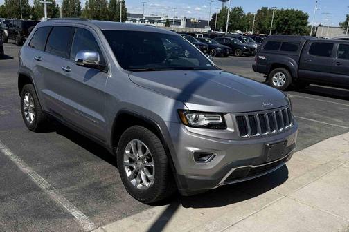 Billet Silver Metallic Clearcoat 2016 Jeep Grand Cherokee Limited