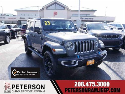 2023 Jeep Wrangler 4xe Sahara 4x4