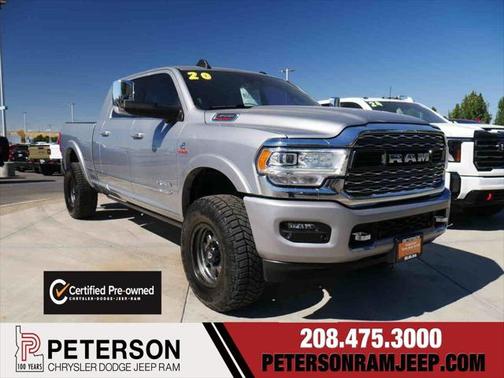 2020 RAM 3500 Limited Mega Cab 4x4 64' Box