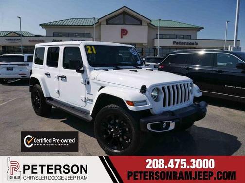 2021 Jeep Wrangler Unlimited 4xe Unlimited Sahara 4x4