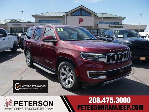 Velvet Red Pearlcoat 2022 Jeep Wagoneer Series II