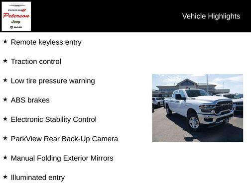 2026 RAM 3500 Tradesman