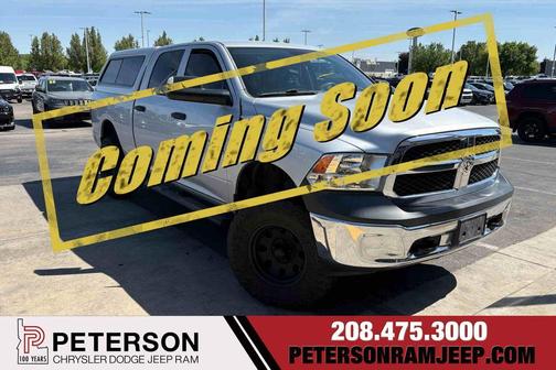 Bright Silver Clearcoat Metallic 2018 RAM 1500 ST