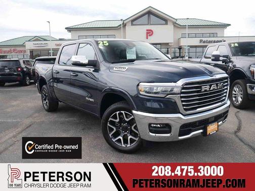 Blue Metallic 2025 RAM 1500 Laramie