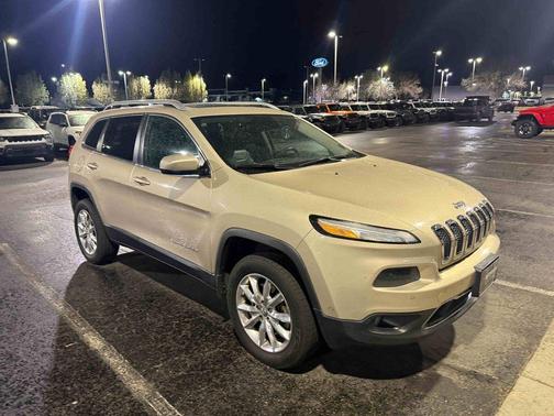 Cashmere Pearlcoat 2014 Jeep Cherokee Limited