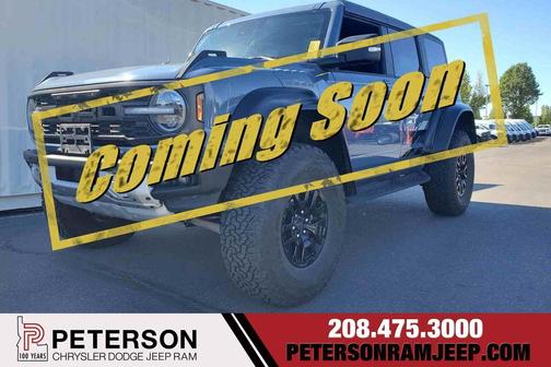 Azure Gray Metallic 2023 Ford Bronco Raptor