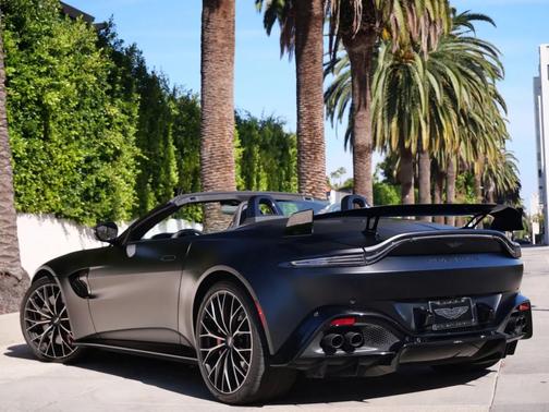 Satin Jet Black 2022 Aston Martin Vantage F1 Edition Roadster