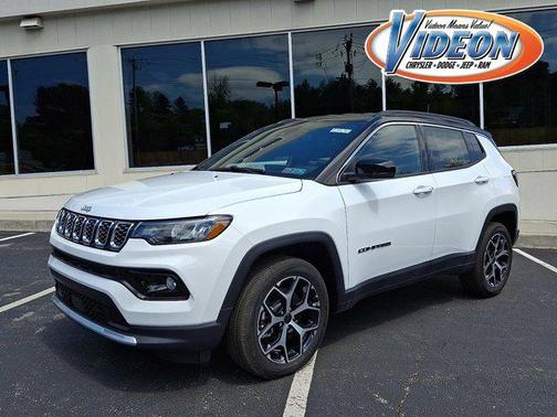 Bright White Clearcoat 2026 Jeep Compass Limited