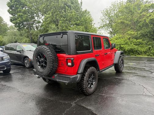 Firecracker Red Clearcoat 2025 Jeep Wrangler 4xe Willys