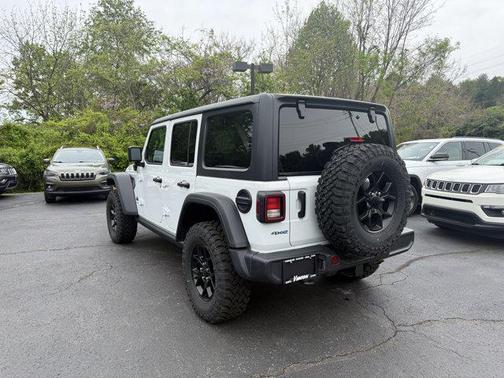 Bright White Clearcoat 2025 Jeep Wrangler 4xe Willys