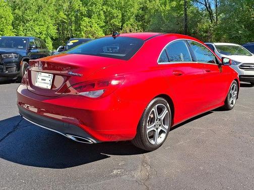 Jupiter Red 2018 Mercedes-Benz CLA 250 4MATIC