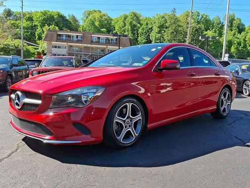 Jupiter Red 2018 Mercedes-Benz CLA 250 4MATIC