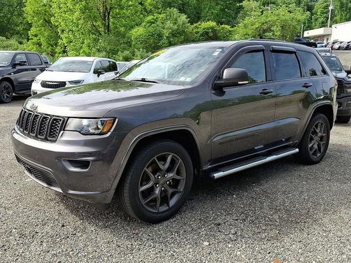 Granite Crystal Metallic Clearcoat 2021 Jeep Grand Cherokee 80th Anniversary 4x4