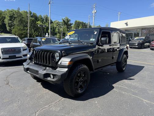 Black Clearcoat 2023 Jeep Wrangler Sport S