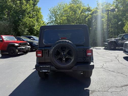 Black Clearcoat 2023 Jeep Wrangler Sport S
