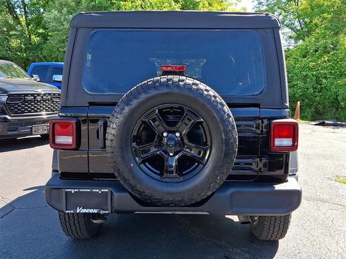 Black Clearcoat 2023 Jeep Wrangler Sport S