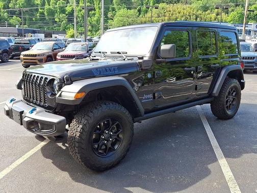 Black Clearcoat 2024 Jeep Wrangler 4xe Willys