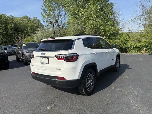 White Clearcoat 2020 Jeep Compass Latitude