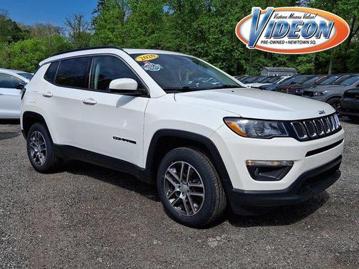 White Clearcoat 2020 Jeep Compass Latitude