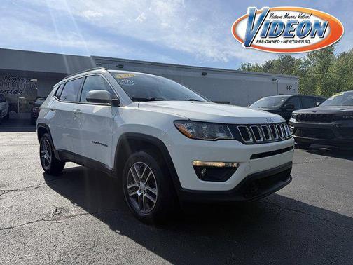 White Clearcoat 2020 Jeep Compass Latitude