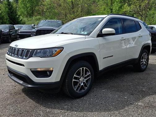 White Clearcoat 2020 Jeep Compass Latitude