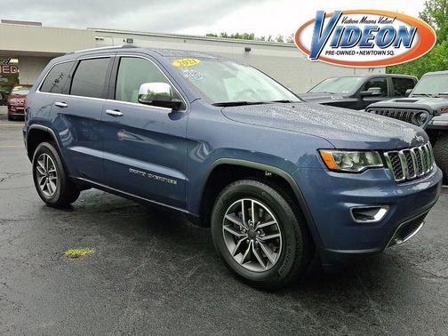 Slate Blue Pearlcoat 2021 Jeep Grand Cherokee Limited