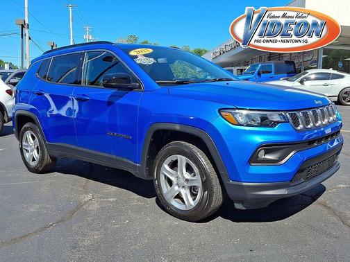 Laser Blue Pearlcoat 2023 Jeep Compass Latitude