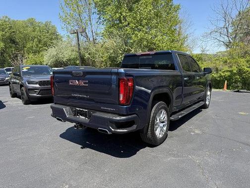 Pacific Blue Metallic 2021 GMC Sierra 1500 Denali