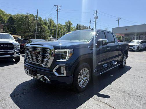 Pacific Blue Metallic 2021 GMC Sierra 1500 Denali