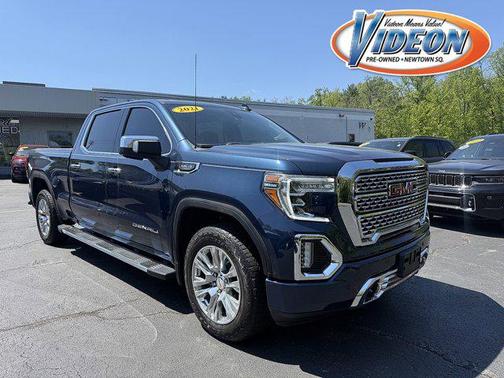 Pacific Blue Metallic 2021 GMC Sierra 1500 Denali