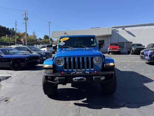 Hydro Blue Pearlcoat 2022 Jeep Gladiator Overland